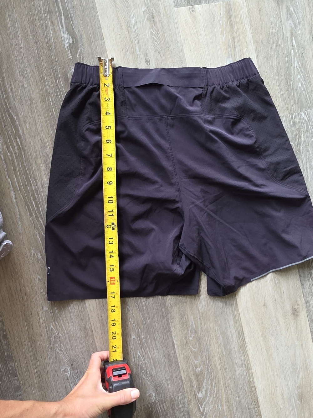 Lululemon Men's Black Drawstring Athletic Shorts